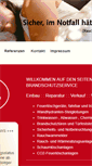 Mobile Screenshot of brandschutz-metzger.de